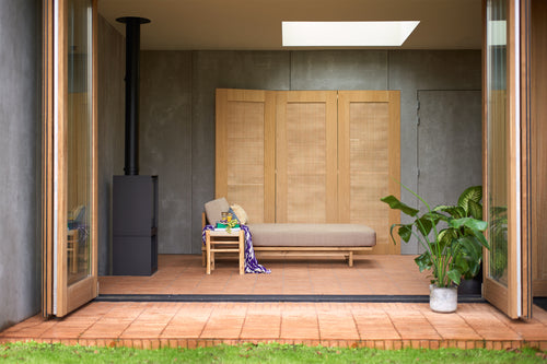 HKLIVING daybed outdoor – teak – natural