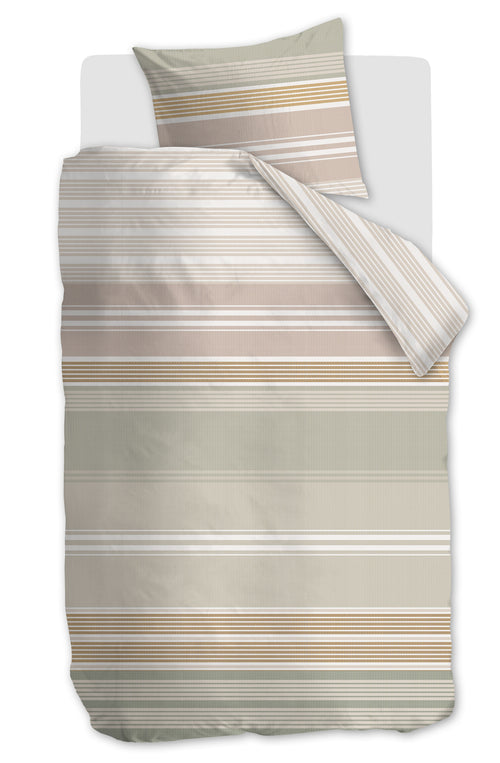 Ariadne at Home Dekbedovertrek Mellow - 140 x 200/220 cm - Terra