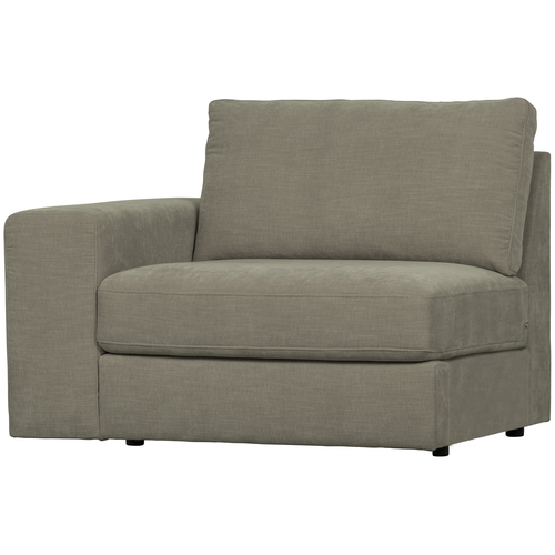 vtwonen 1-zits bank element met arm links Family - Warm Grijs - 85x115x98 - vtwonen shop