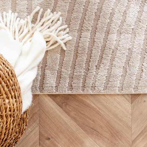 Interieur05 Scandinavisch vloerkleed Vidar zand