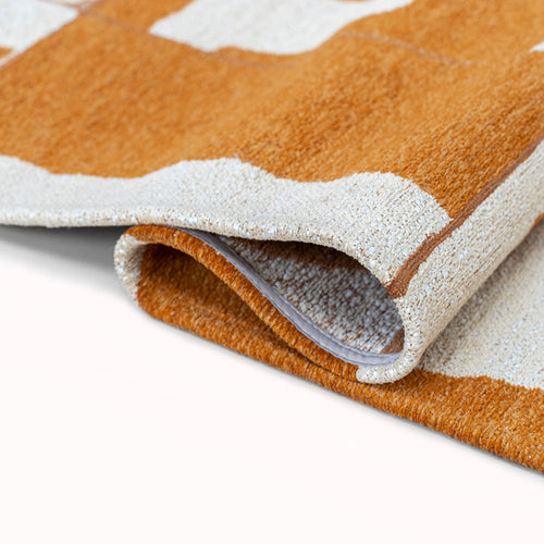 Louis De Poortere vloerkleed Curry - geel - 80x150cm - vtwonen shop