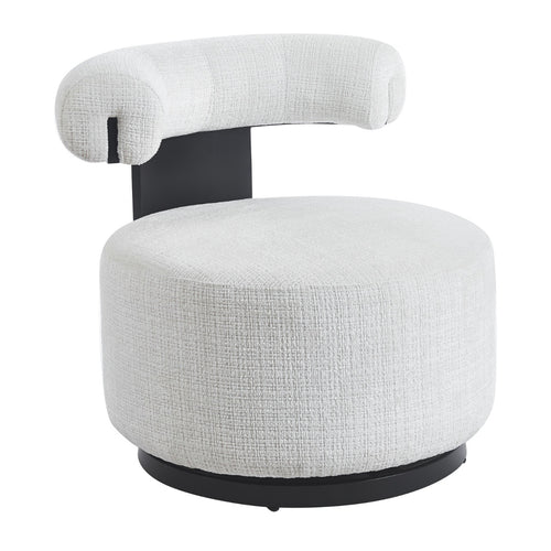 DÉJA Living Draaifauteuil Caranza - Off White Stof