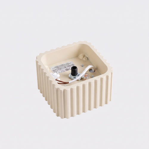 Sollux Lighting Plafondlamp RIFF 1 beige Gx53 - 10x10x6cm