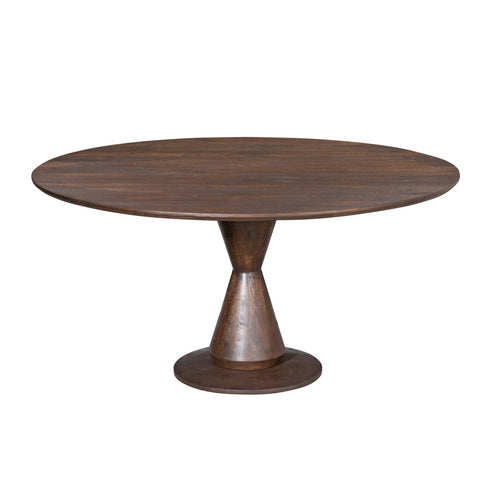 Starfurn Eettafel Lima - Rond Bruin Hout - 150x150x76cm