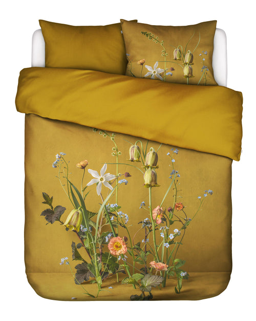 Essenza Ficaria dekbedovertrek - Lits-Jumeaux - 240x200/220 cm - Flower ochre