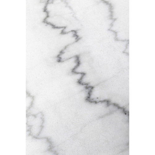 Kare Design Eettafel Bistrot Amalia Ø70cm wit marmer - vtwonen shop