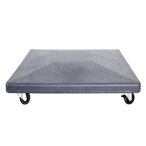 Hawaii parasolvoet - cement - black - 90 kg - met wieltjes - vtwonen shop