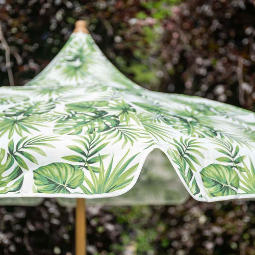 Garden Impressions stokparasol Aloha palm green Ø180 cm