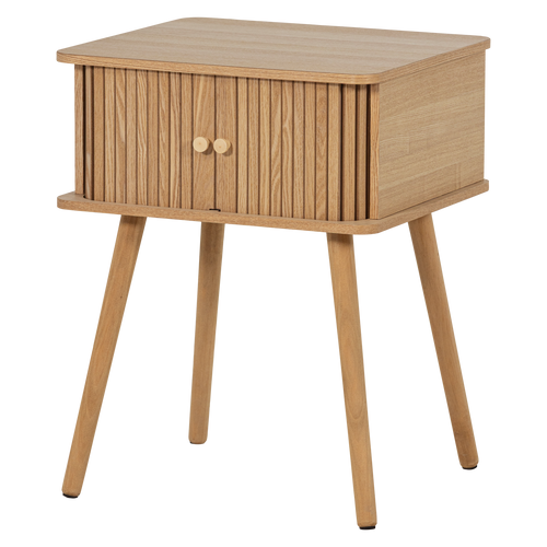 WOOOD nachtkastje recht Karri - MDF/Grenen - Naturel - 58x45x40