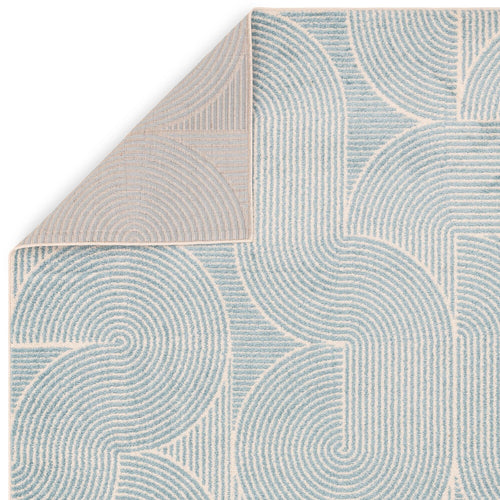 Vloerkleed Easy Living Muse Blue Swirl Rug MU02 200x290 cm - vtwonen shop