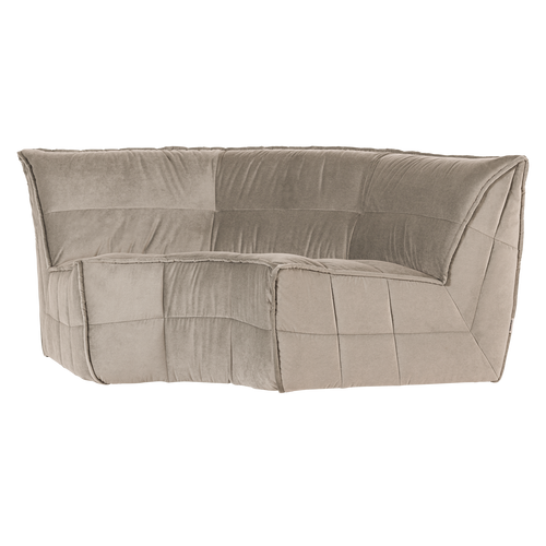 vtwonen hoekelement Cluster - Velvet - Warm Taupe - 81x205x93