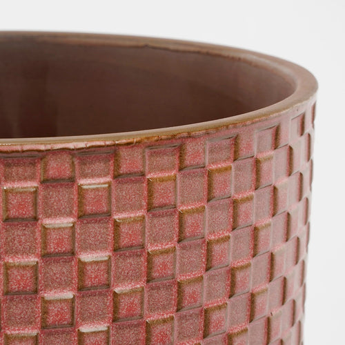 Mica Decorations Daan Bloempot - H18 x Ø19 cm - Lichtroze