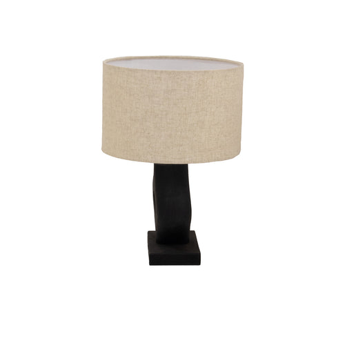 Giga Meubel Tafellamp Savio - Organisch - Zwart - 40cm - vtwonen shop