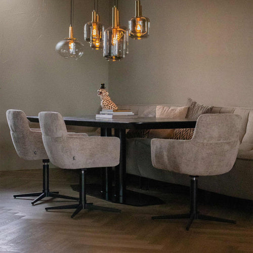 Kick draaistoel Noud - Grijs - vtwonen shop