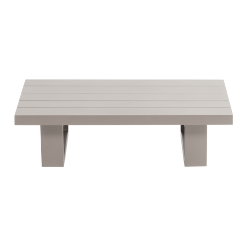 WOOOD salontafel tuin Bear - Aluminium - Zand - 25x87x87