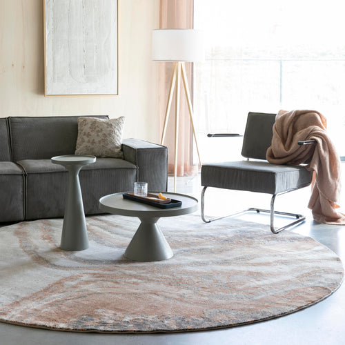 Zuiver Solar Vloerkleed '200 Grijs/Terra - vtwonen shop