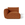 Sia Home - Hoekmodule links van chenillefluweel NOOMA - chenillefluweel terracotta 108cm