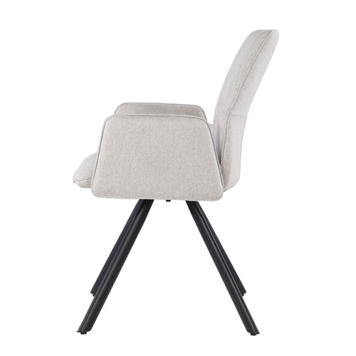 Livingfurn eetkamerstoel Diana - beige - 1 stuk - vtwonen shop