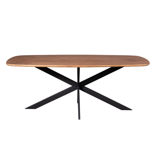 Starfurn  eettafel Elegance - bruin - 100x200x76cm