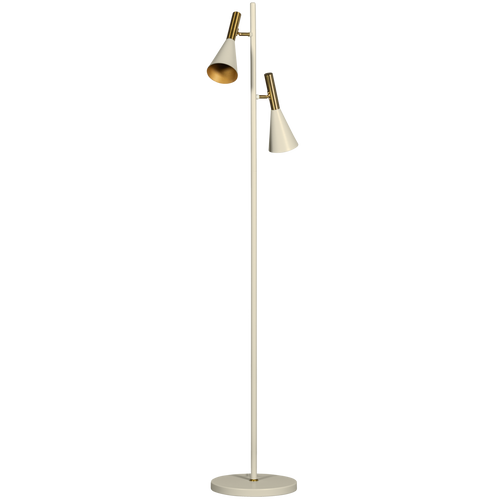 BePureHome vloerlamp Body - Metaal - Zand/Goud - 158x28x40 - vtwonen shop