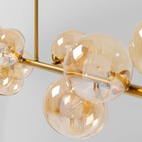 Kare Design Hanglamp Scala Balls 150cm goud - vtwonen shop