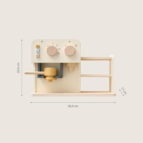 Petite Amélie Houten Koffiebar 22 delig - Noisette - vtwonen shop