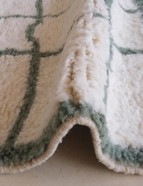 AFK Living vloerkleed Berber - handgemaakt - Wol - 220 x 274 cm