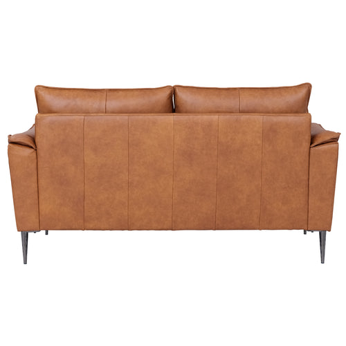 Furnhouse 2-zitsbank Soul - Cognacbruin - Leer - 90x160x88