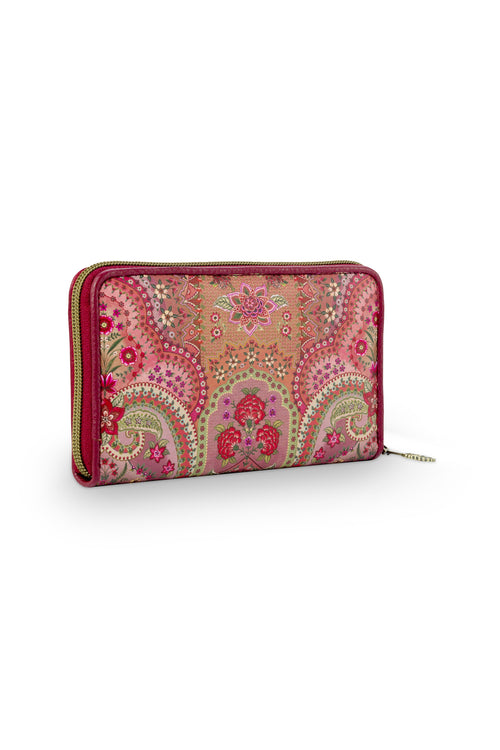 Pip Studio - Willow Portemonee Dames - Jabali - Rood - 18x3x11cm