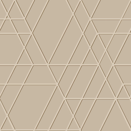 ESTAhome behang grafisch 3D motief beige - 50 x 900 cm - 139601 - vtwonen shop