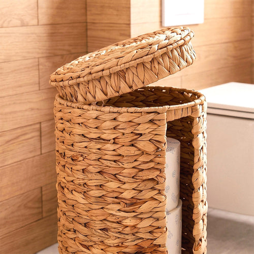 Calicosy - Toiletrolhouder MAYA - Beige 18x18x41 cm