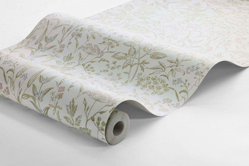Borastapeter behang bloemetjes beige - 53 cm x 11.2 m - 660124 - vtwonen shop