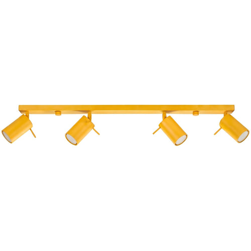 Sollux Lighting Plafondlamp RING 4L geel - 80x6x16cm