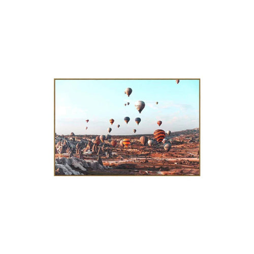 PTMD wandpaneel Wall Art - multikleur - 120x3.5x80cm
