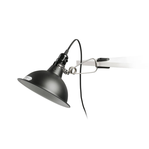 Faro Pepper - 1 Light Tafel Clip On Lamp Zwart, E27