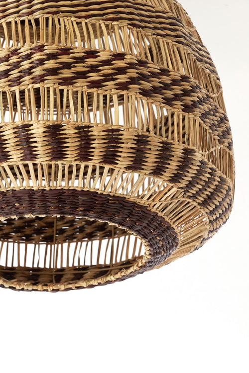 Light & Living hanglamp SOLUNA - bruin - Ø47x46cm - vtwonen shop