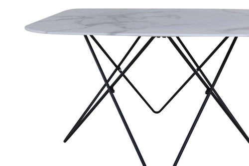 Rebellenclub Salontafel Ludlow - 80 x 80 cm - Wit