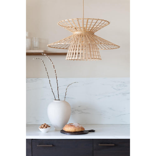 GOOD&MOJO hanglamp MACHUPICCHU - bruin - Ø57cm - vtwonen shop