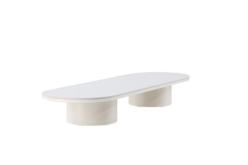Rebellenclub Salontafel Mahigan - 190 x 60 cm - Creme - vtwonen shop