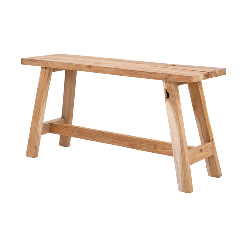 Artichok Jules teakhouten bankje - 90 x 25 cm - vtwonen shop