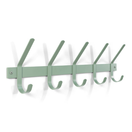 Spinder Design kapstok Dexter 5 - Dusty Green - 5 haken - vtwonen shop