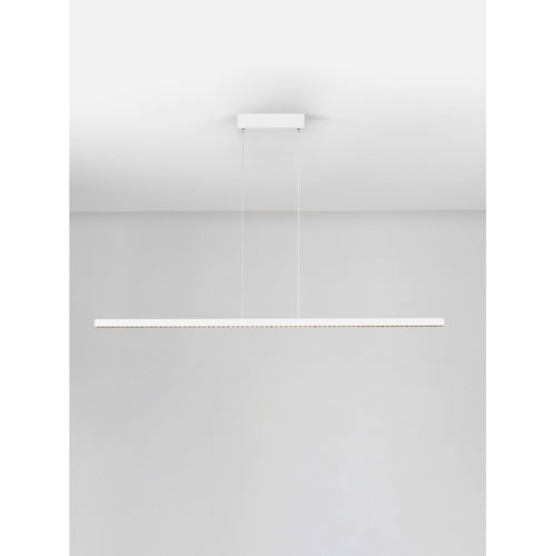 Nova Luce DEOS Hanglamp voor aan het plafond, zandwit, Triac dimbare LED 25W 2255lm 3000K