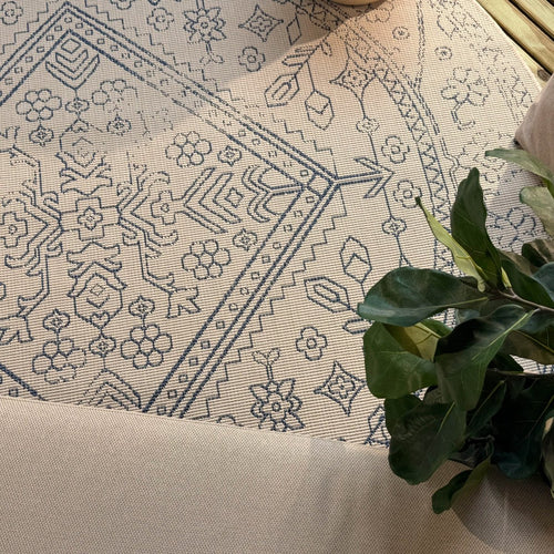 Rond buitenkleed Nova blauw - Interieur05 - 200 x 200 cm - vtwonen shop