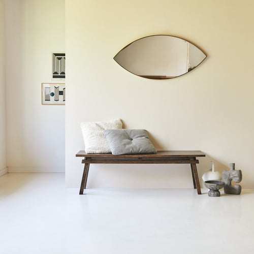 Tikamoon Bank van massief mangohout - Bruin - vtwonen shop