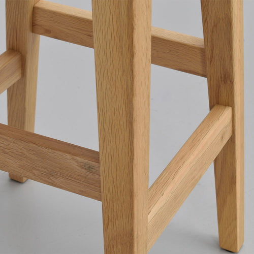 Rowico Home Austin Houten Barkruk voor Kookeiland - 65 cm - Naturel