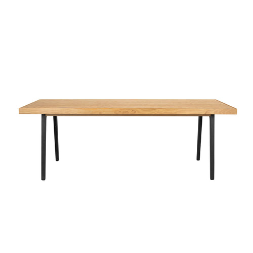 Zuiver Harvest Eettafel 220x90 cm Hout - Bruin - vtwonen shop