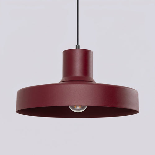 Sollux Lighting Hanglamp BILO bordeaux - 35x35x120cm