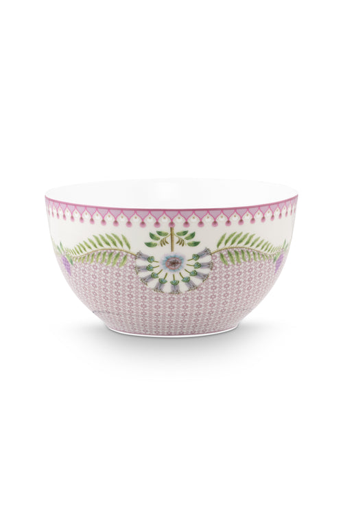 Pip Studio - Schalen - Lily & Lotus - Tiles - Lila - 15 cm - Set van 6