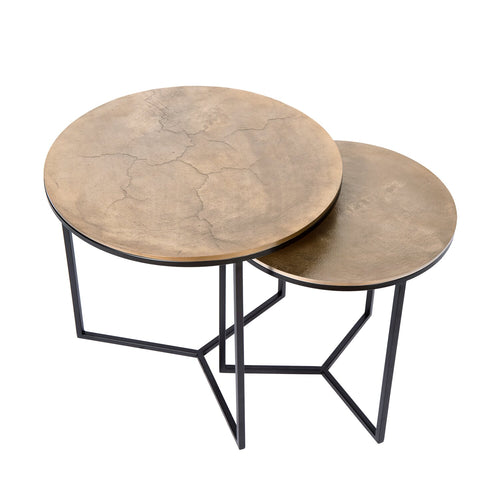 Atmooz bijzettafel Thor S/2 - zwart