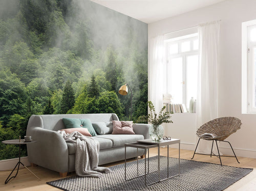 Sanders & Sanders fotobehang bos groen - 400 x 250 cm - 612386